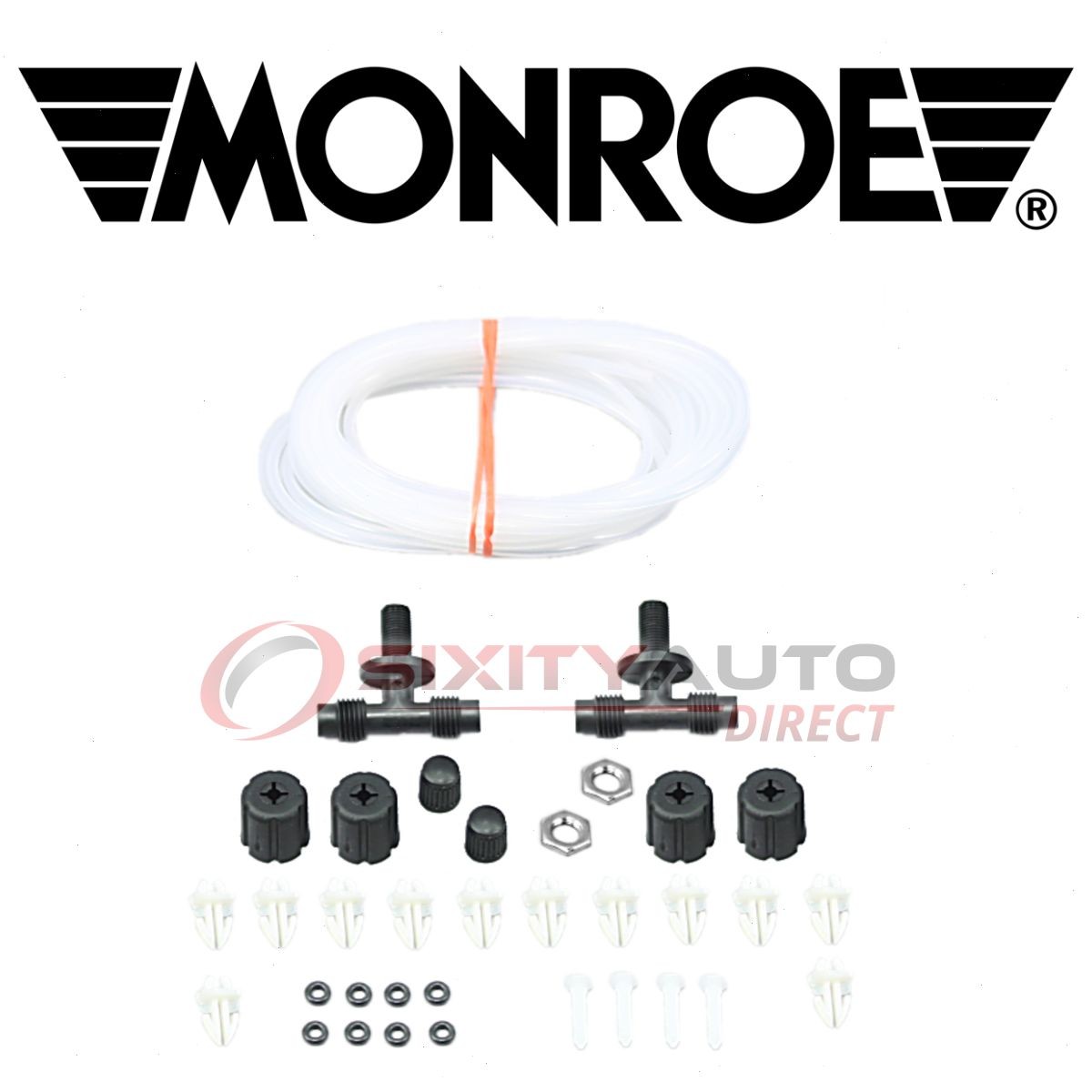 Monroe Rear Shock Absorber Air Hose Kit for 1989-1991 Chevrolet V1500 ks