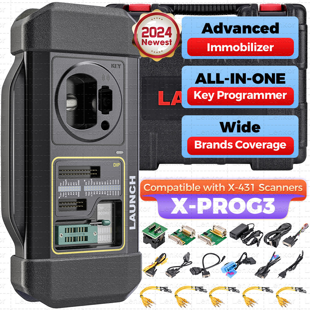 Launch X-Prog 3 Advanced Immobilizer & Key Programmer for X431 V PRO 5 PAD V VII