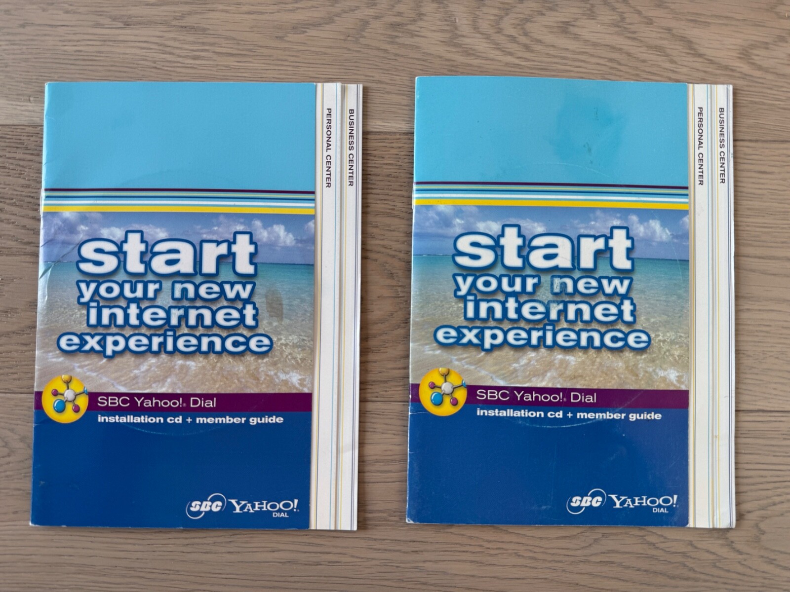 SBC Yahoo! Dial Installation CD & Member Guide Disc and Booklets **Set of Two**
