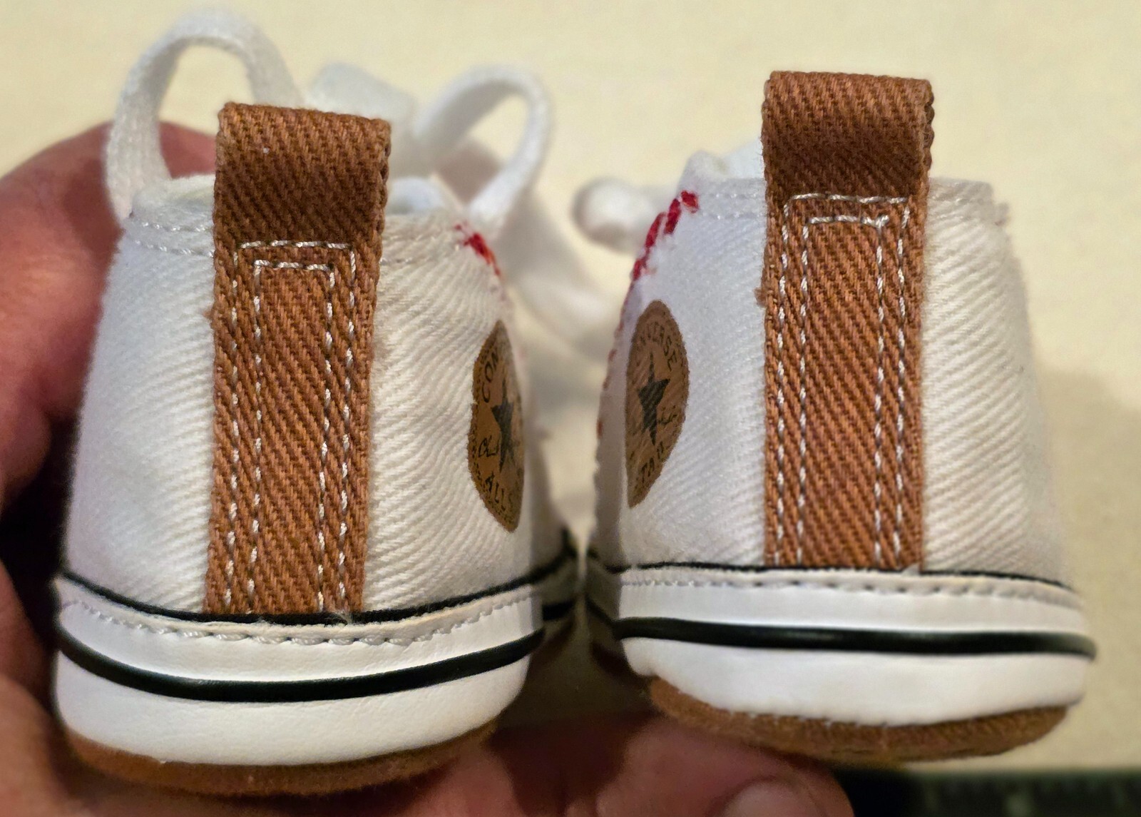Converse Crib Baseball HI, Crib Size 1 Sneakers with Box