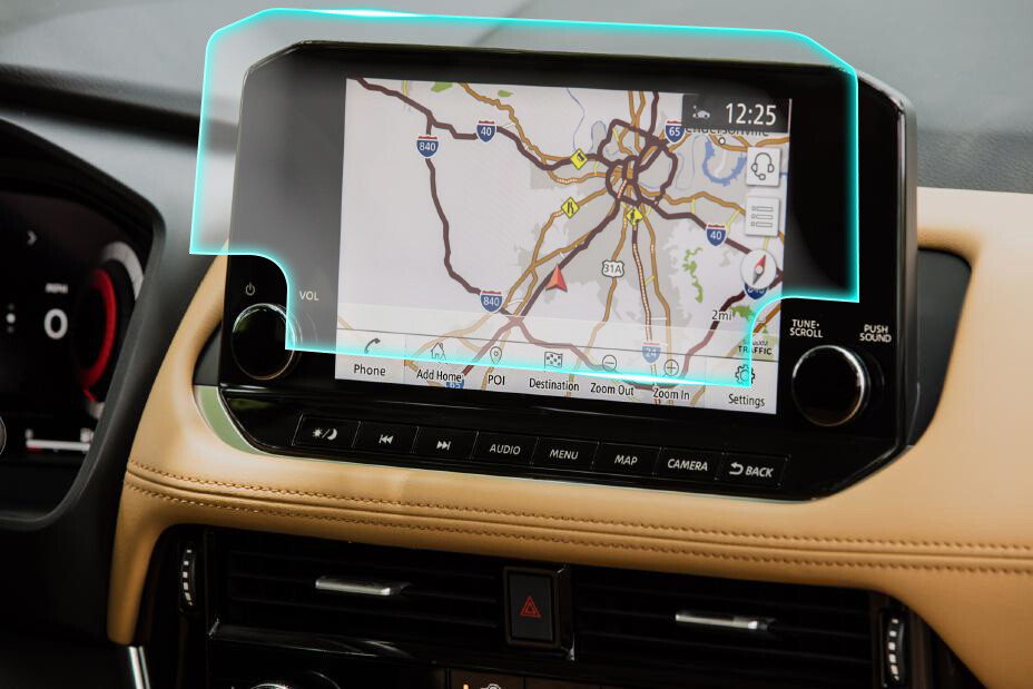 Crystal Clear Screen Protector for 2021 Nissan Rogue 8in Vehicle Navigation