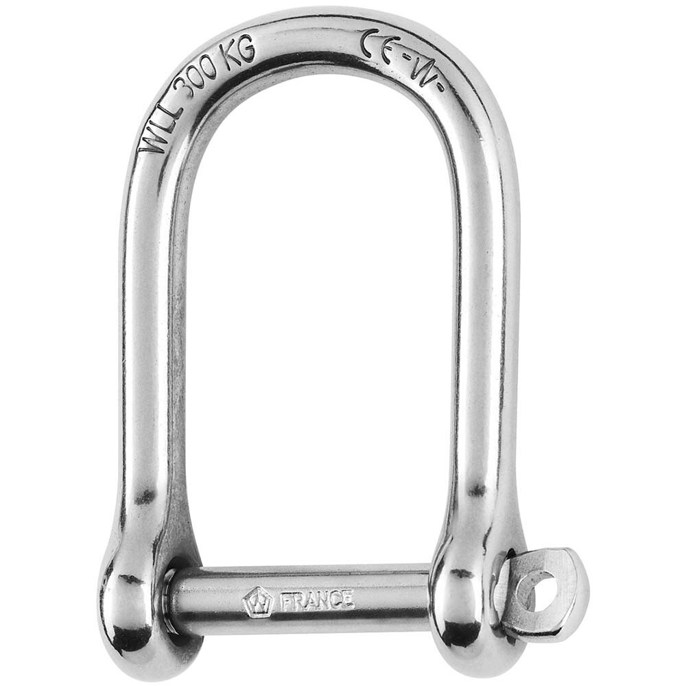 Wichard 1262 5mm Large Locking Shackle 316L SS 2,420lb Strength