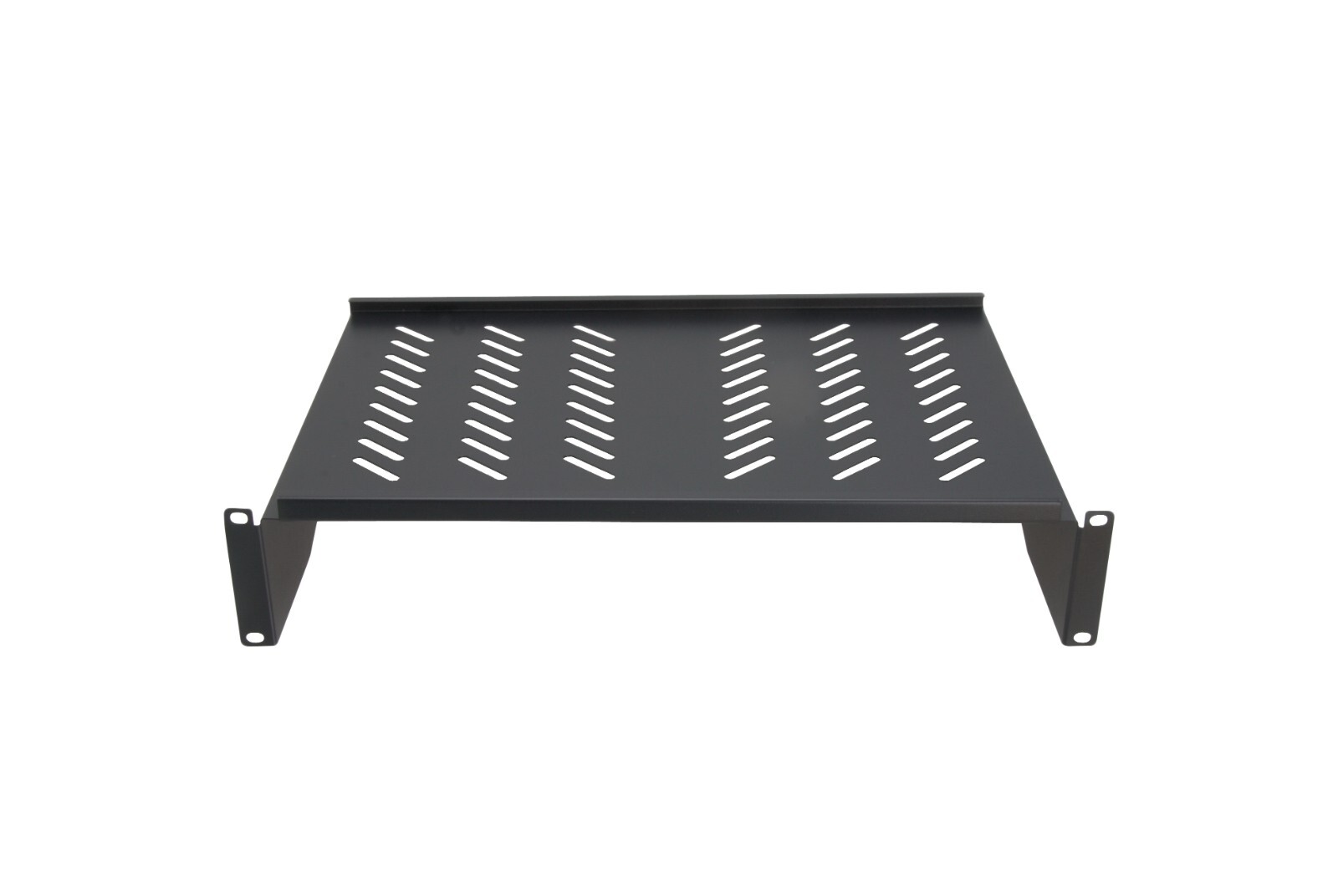 Cantilever Network 2U Server Shelf Mount 19" Vented Rack Mount 12.24” Deep Tray