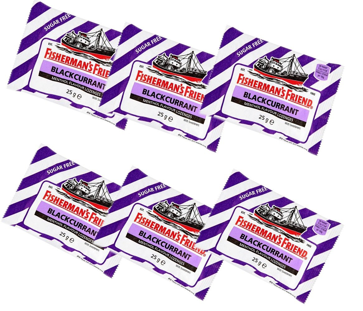 Friend Blackcurrant Flavour Lozenges with Sweeteners 25G-Pack-Of-6