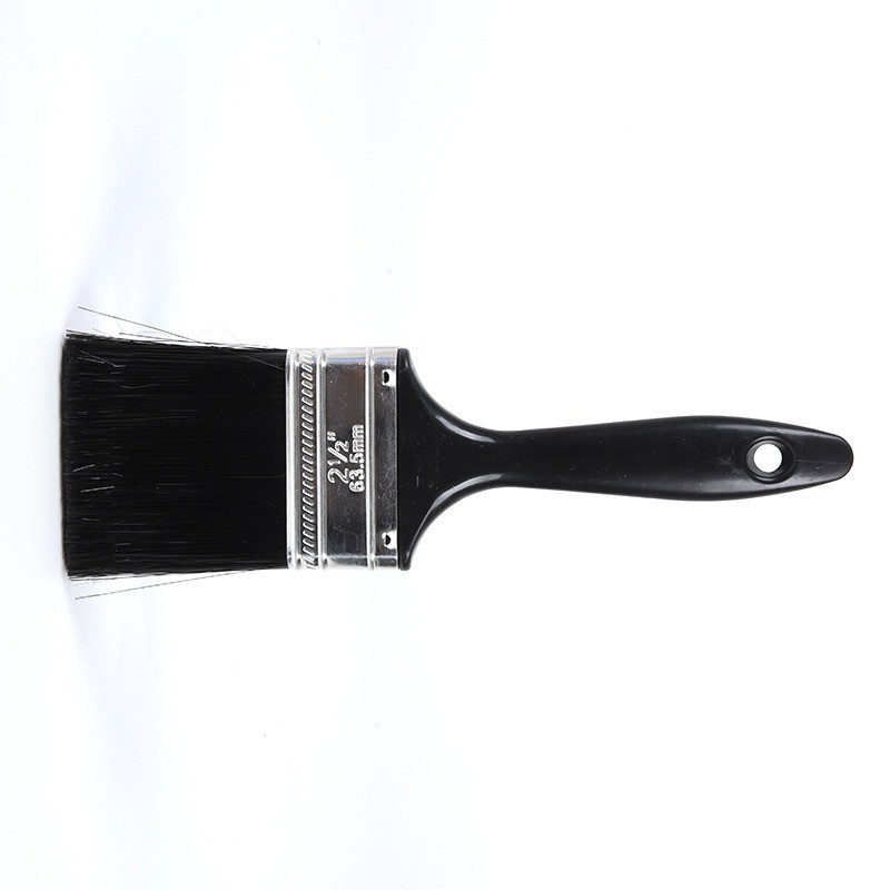 6 Pack Paint Brush Set Professional Decorating Pure Bristle DIY Brushes