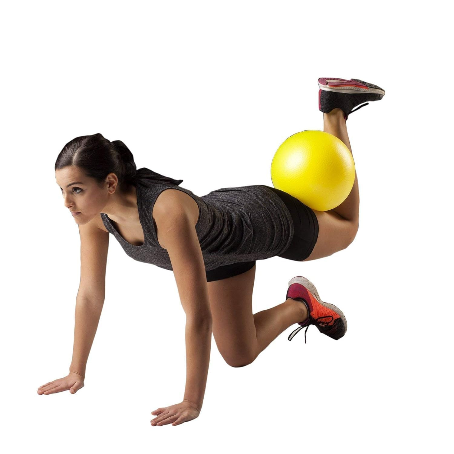 Mini Ball, Small Exercise Ball for Yoga, Pilates, Abdominal Workouts, Shoulde...