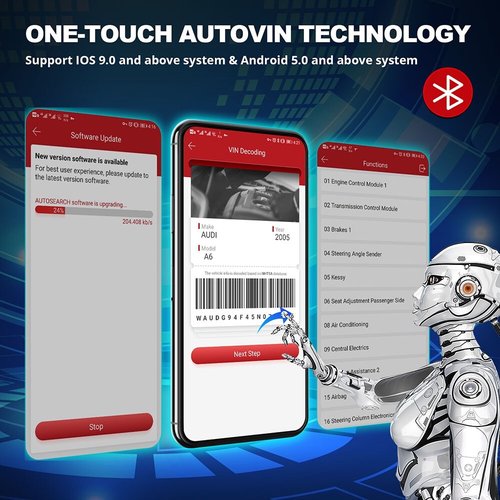 2024 THINKDIAG 2 Car OBD2 Scanner Bidirectional All System Diagnostic Tool CANFD