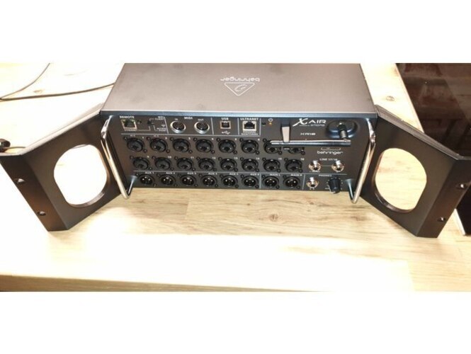Recessed Rack Ears for Behringer Digital Mixers XR16 XR18 SD18 Midas MR16 MR18