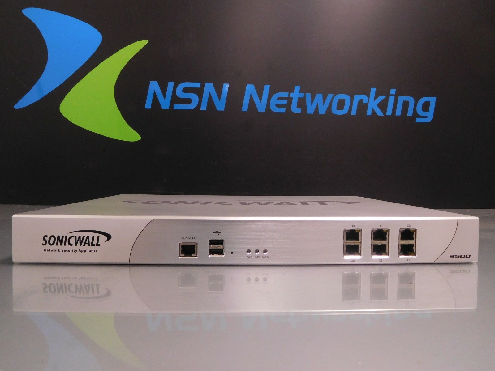 SonicWall NSA 3500 1RK21-071 VPN Firewall Network Security Appliance