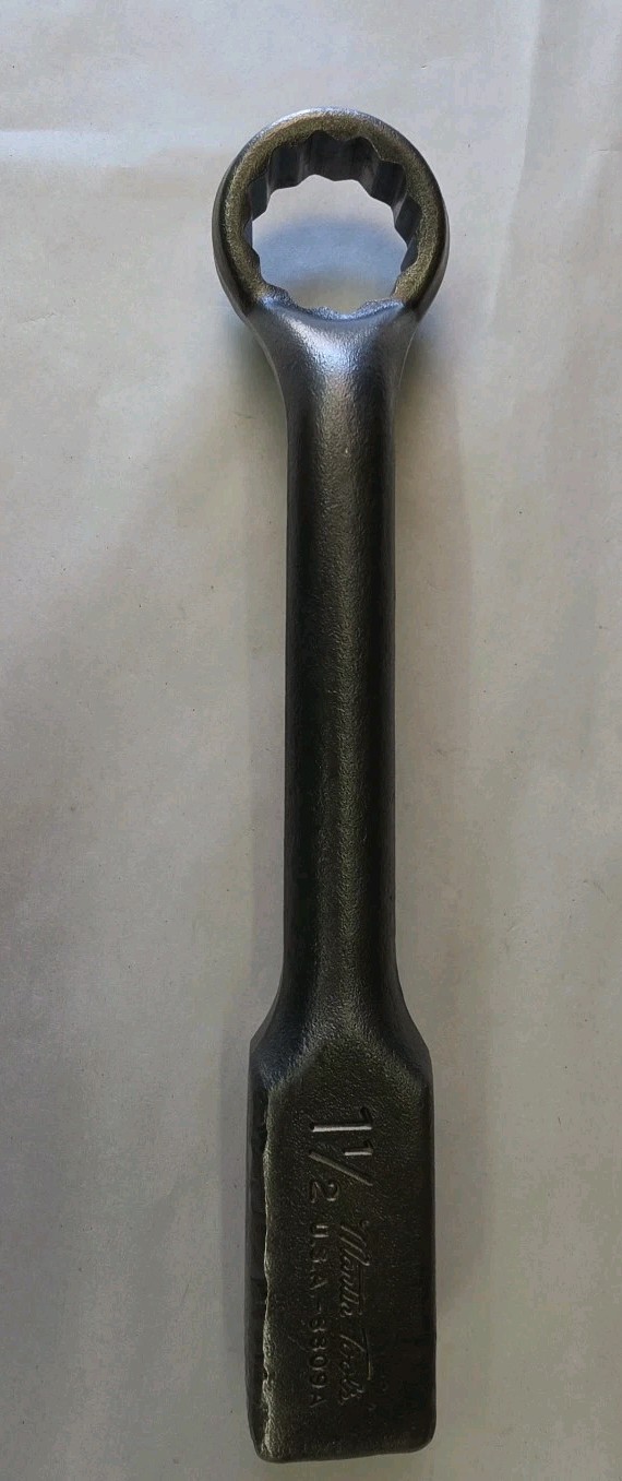 Martin Tool 8809A 1-1/2 Inch  Black Striking Wrench