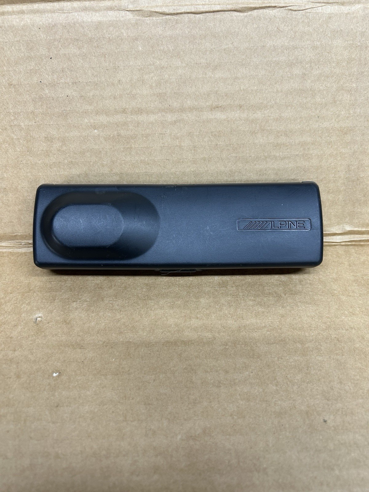 ALPINE CD CAR STEREO FACEPLATE  CASE Rare