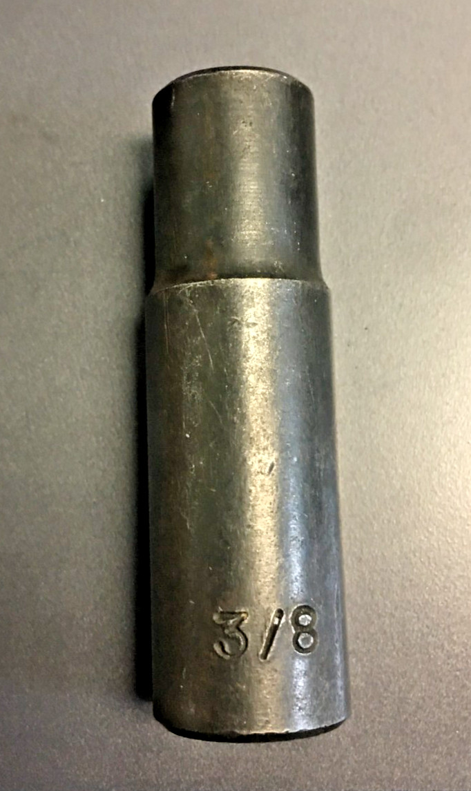 3/8" IMPACT SOCKET, 6 POINT, 3/8" DRIVE, 2.5" LONG