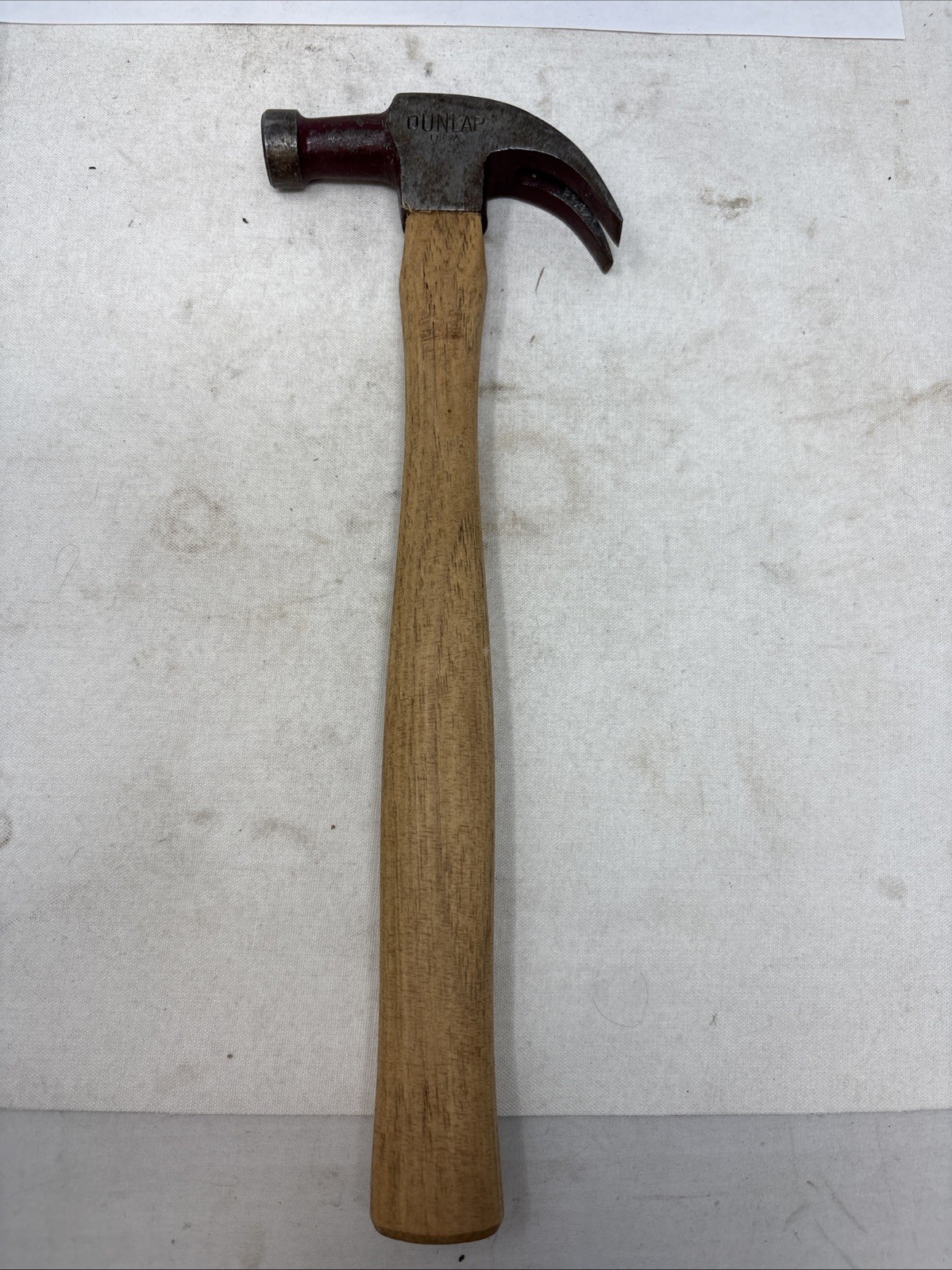 Vintage Dunlap Hammer  Curved Claw USA Barrel Nose