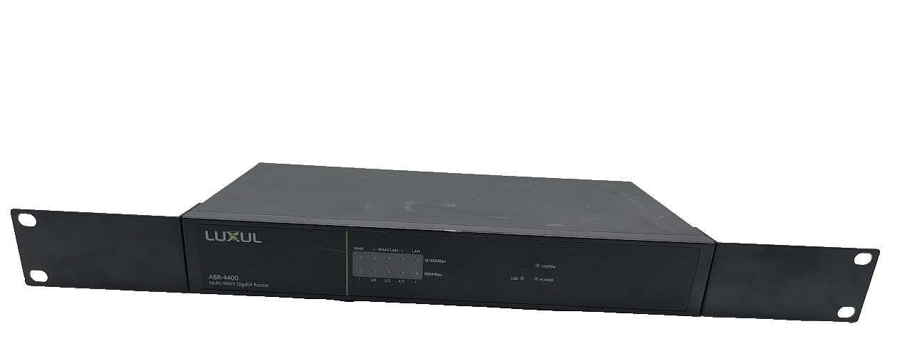LUXUL ABR-4400 MULTI-WAN 4 PORT GIGABIT ROUTER VPN VLAN UP TO 4WAN FIREWALL