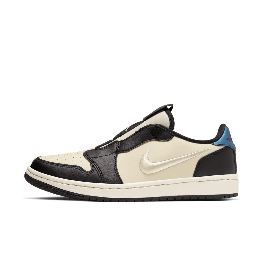 Jordan Women's 1 Retro Slip Fossil/Black-Ivory-Anthracite (AV3918 201) - 8.5