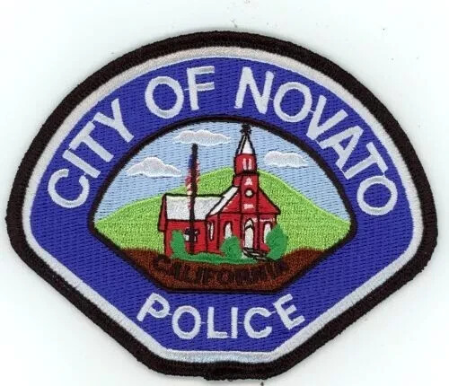CALIFORNIA CA NOVATO POLICE NICE SHOULDER PATCH SHERIFF