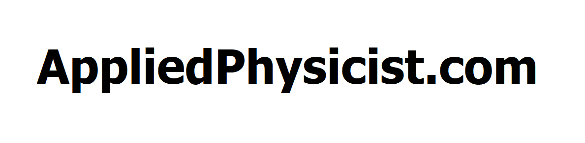 AppliedPhysicist.Com - Ultra-High Level Domain Name for Physicists and Engineers
