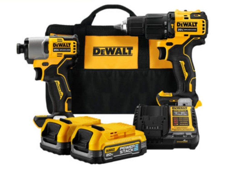 Dewalt DCK2214E2-KR 20V Power Stack 1.7 Ah Combo Set / Express / Genuine