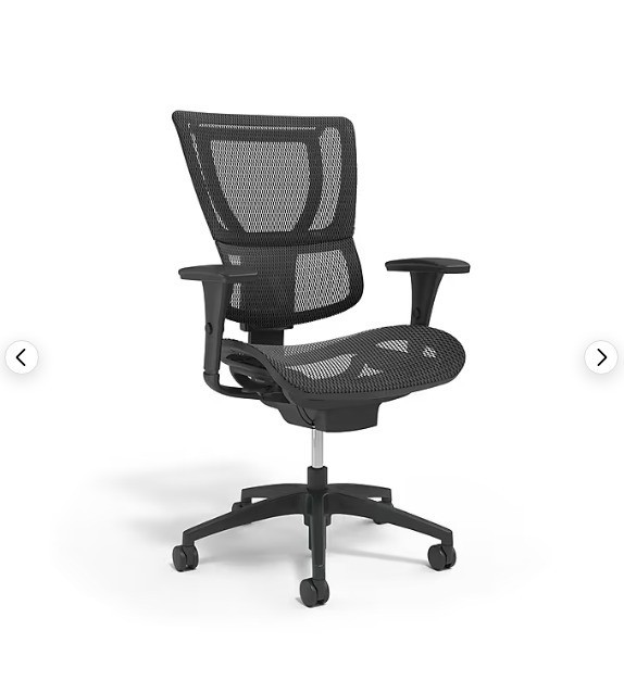Union&Scale FlexFit Lawton Chair Black Mesh - UN62655