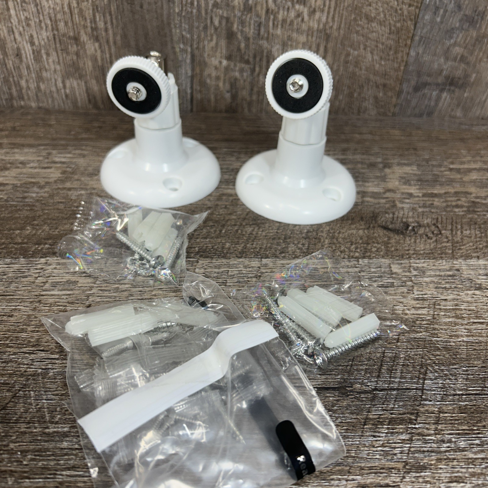 Adjustable Wall Mount Smart Home Security Security In/Outdoor Pair
