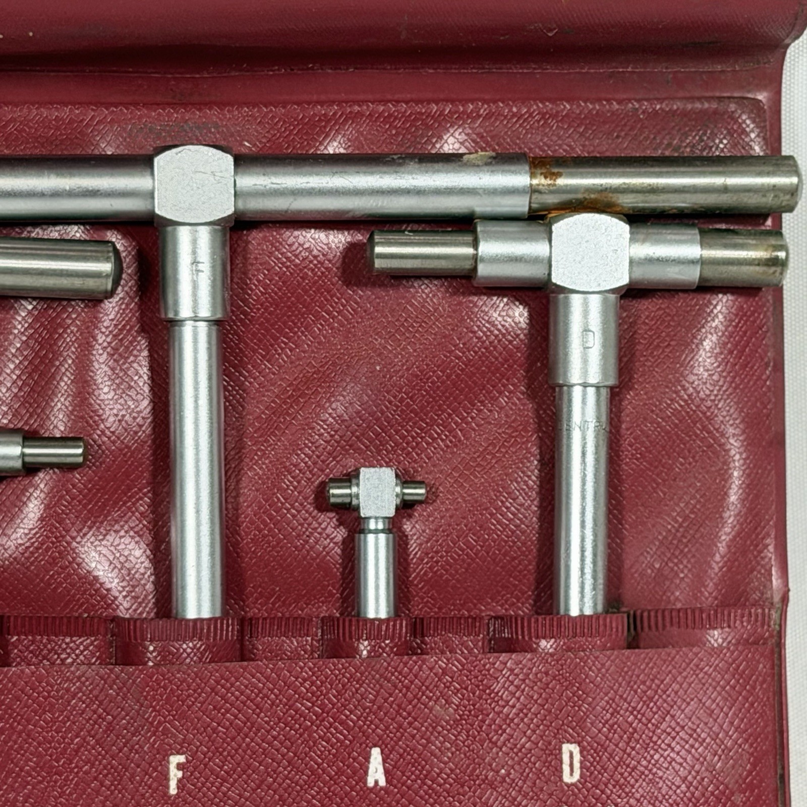 CENTRAL TOOLS INC. TELESCOPING GAGES 6 PCS SET (5/16" - 6")