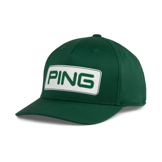 New Ping Limited Masters Green/White Heritage Tour Adjustable Snapback Hat/Cap