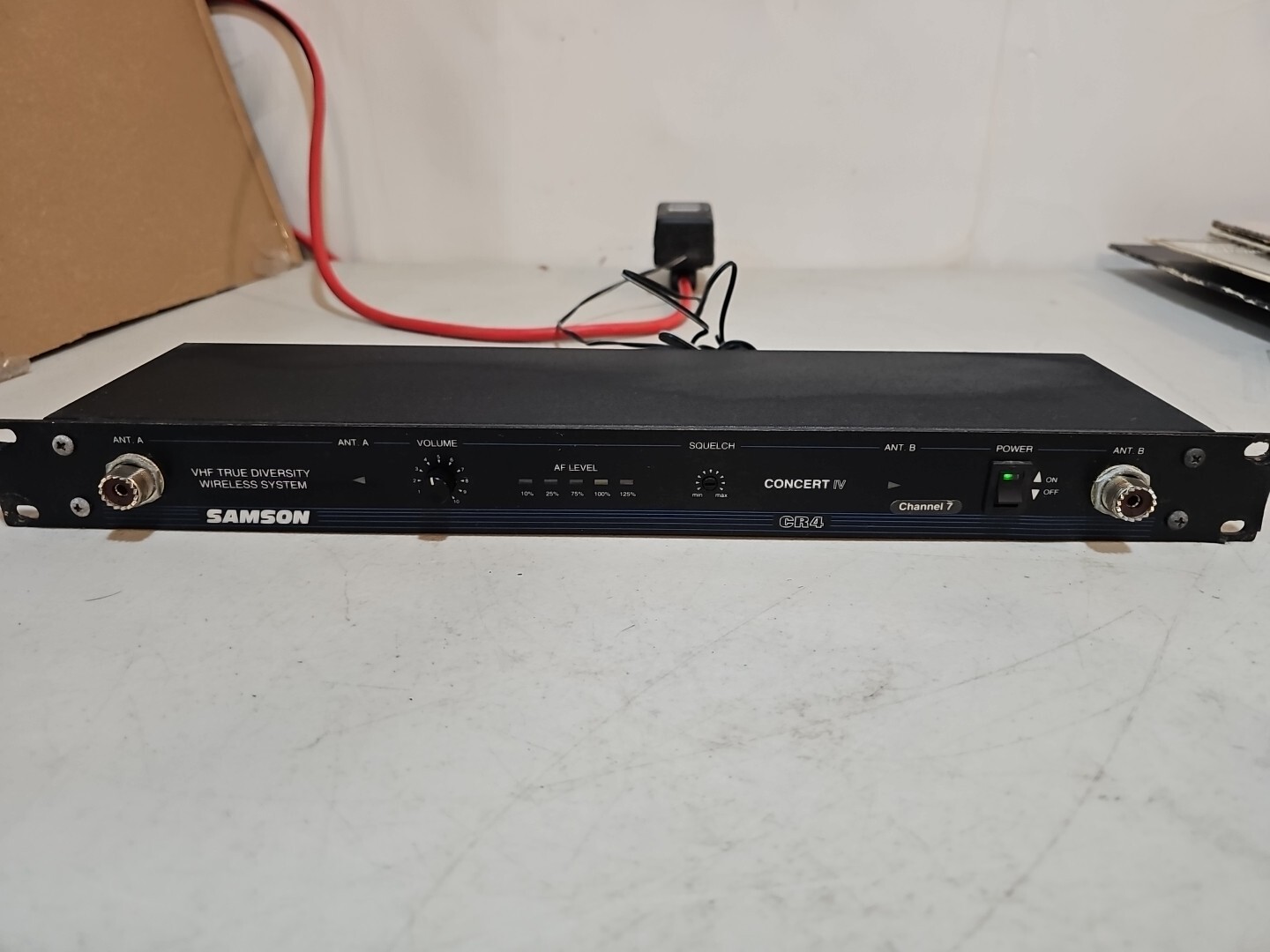 Samson CR4 VHF True Diversity Wireless Audio Receiver Concert IV