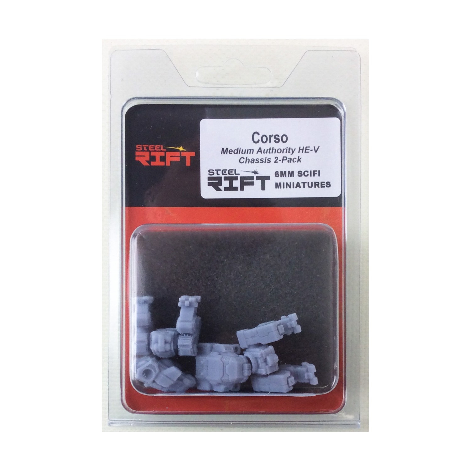 Death Ray Desig Sci-Fi Mini   Corso - Medium Authority HE-V Chassis 2- Pack New