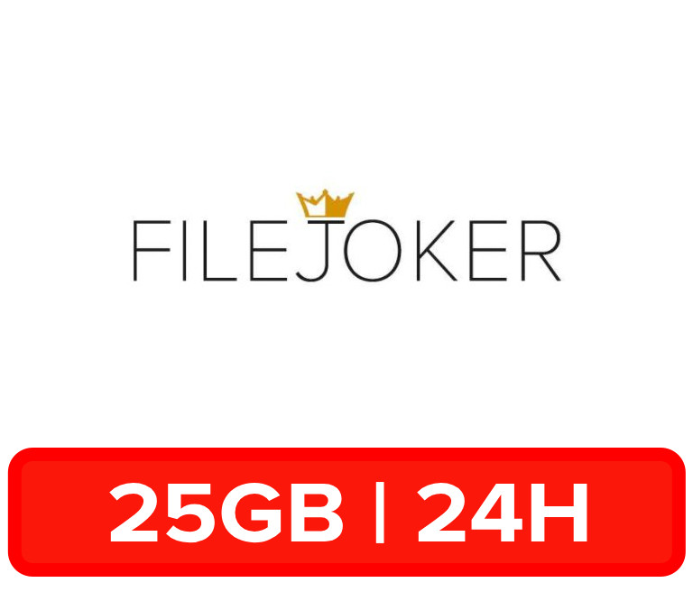 FILEJOKER PREMIUM 25GB FILEJOKER ACCOUNT 24H