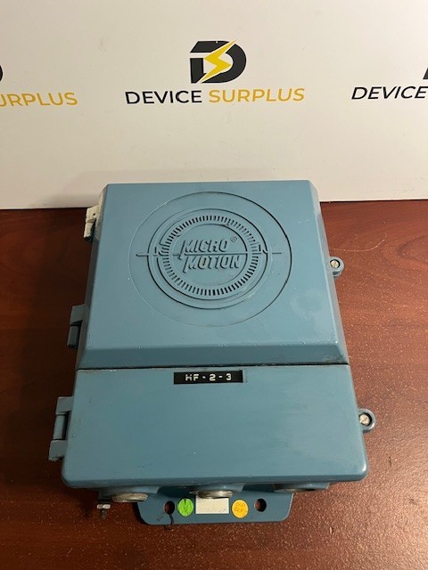 MICRO MOTION RFT97121PNU REMOTE FLOW TRANSMITTER