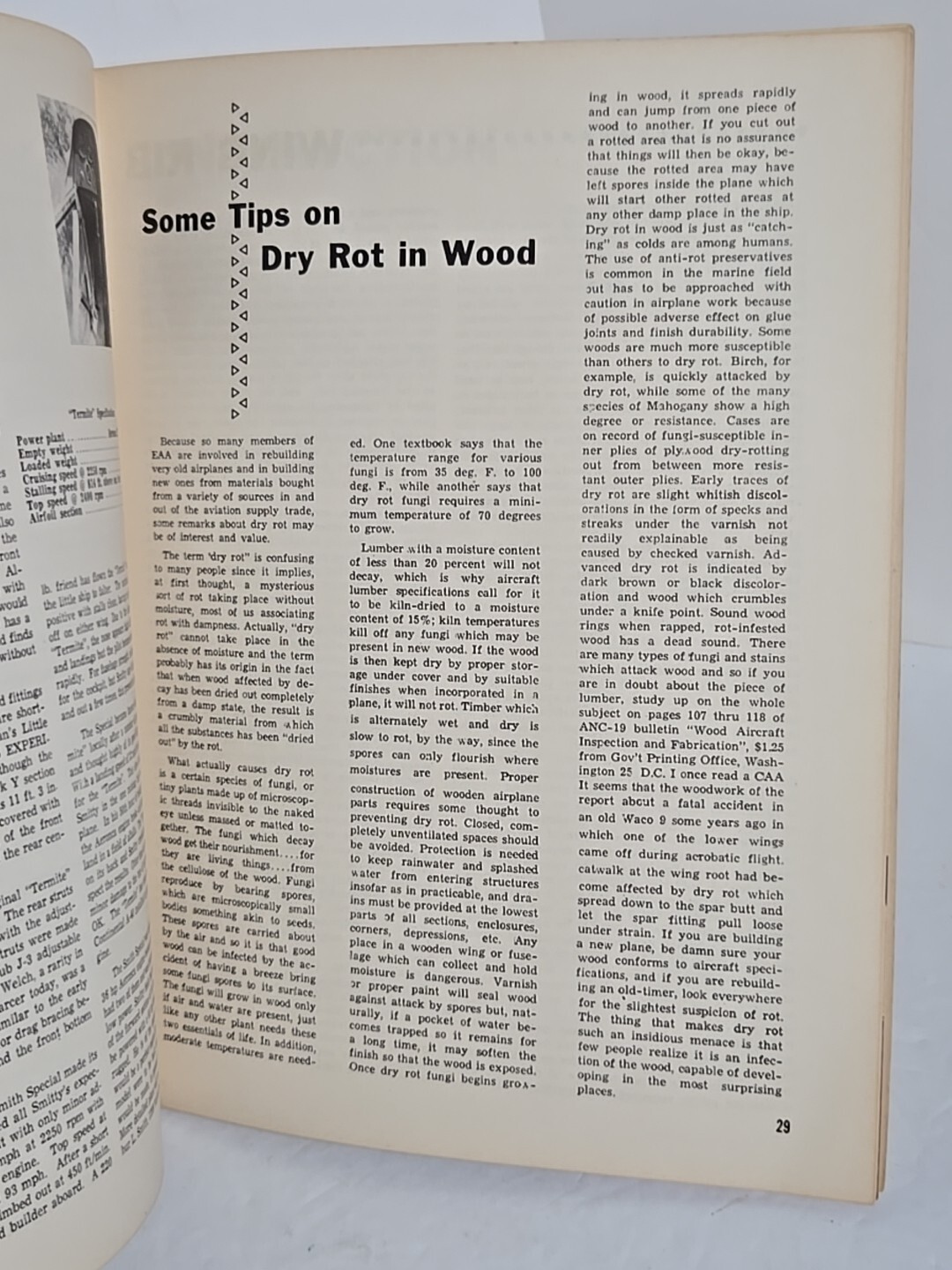 EAA Aircraft, File Number 1 Wood, 1964