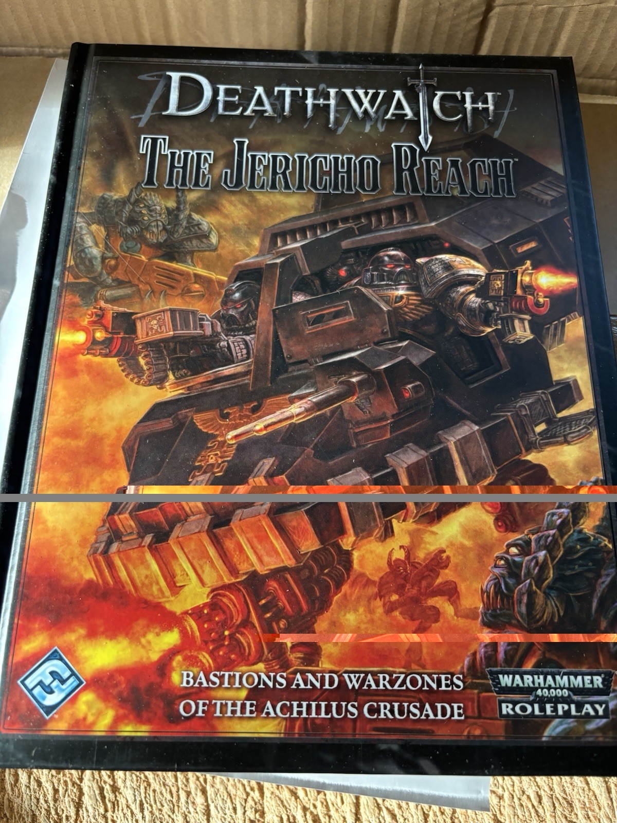 FFG Deathwatch RPG Jericho Reach Brand New Hardcover Warhammer 40k Roleplaying