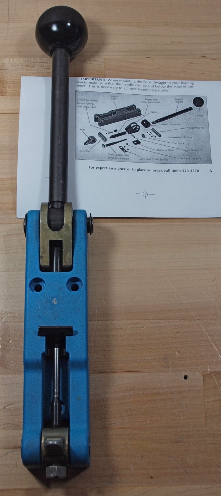 Dillon Super Swage 600 Unit-(20095)