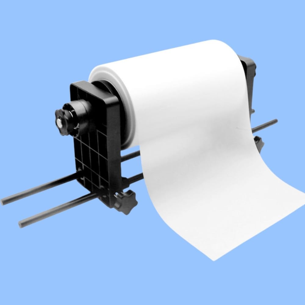 DTF Film Roll Holder Stand for XP15000 ET8550,Rear Feed for A3/A4, 13" Wide