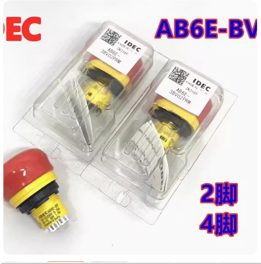 1PC NEW IDEC Emergency stop switch AB6E-3BV01PRM #LL