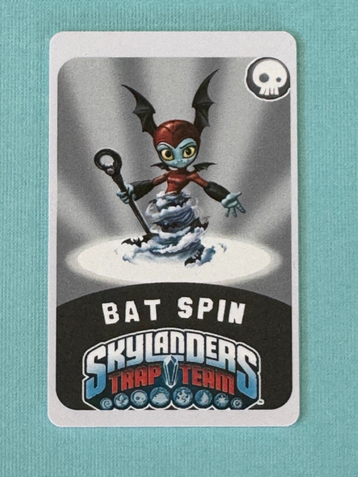 Skylanders Trap Team Bat Spin NFC Card