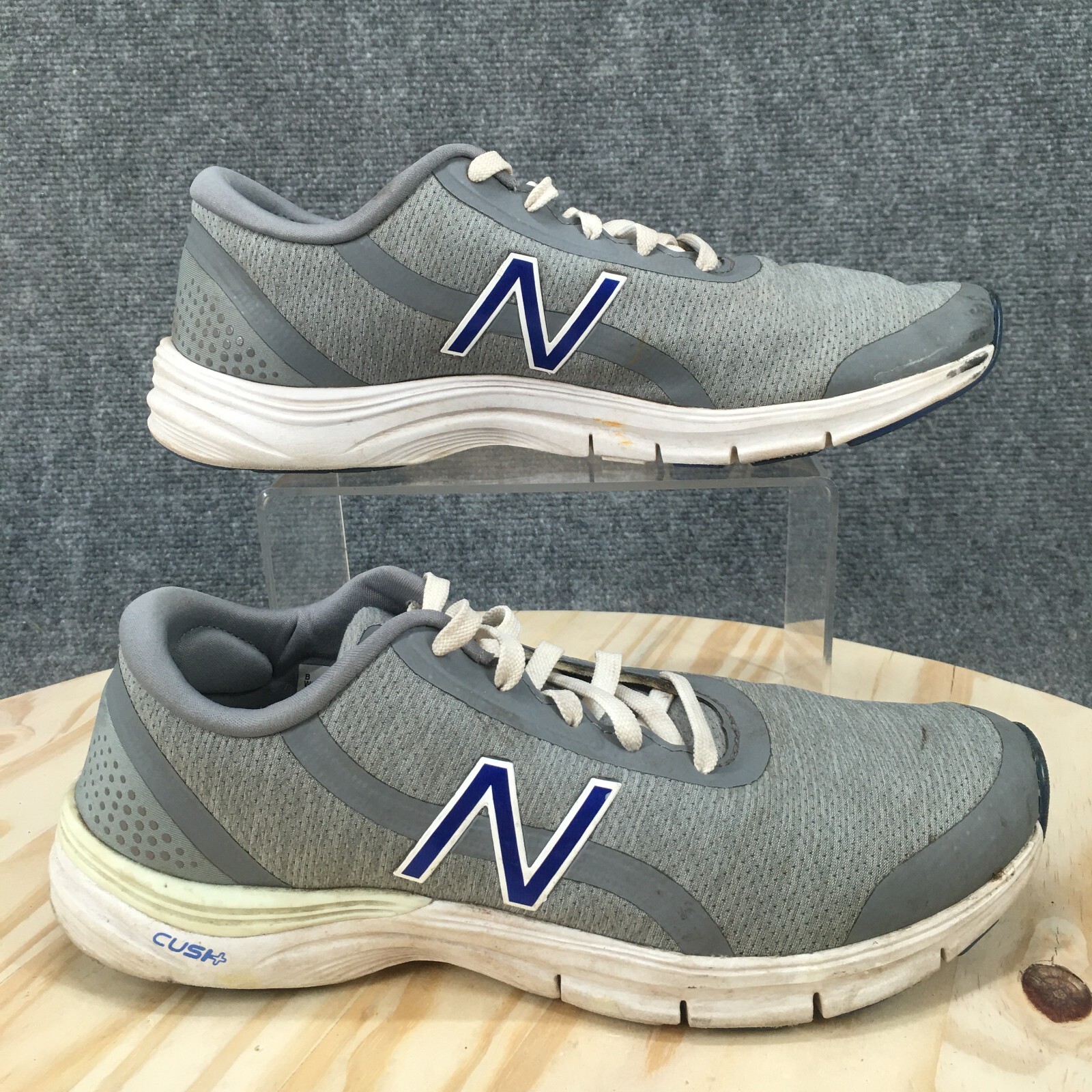 New Balance Shoes Womens 10 711 Sneakers Grey Lace Up Low Top Casual WX711HS3