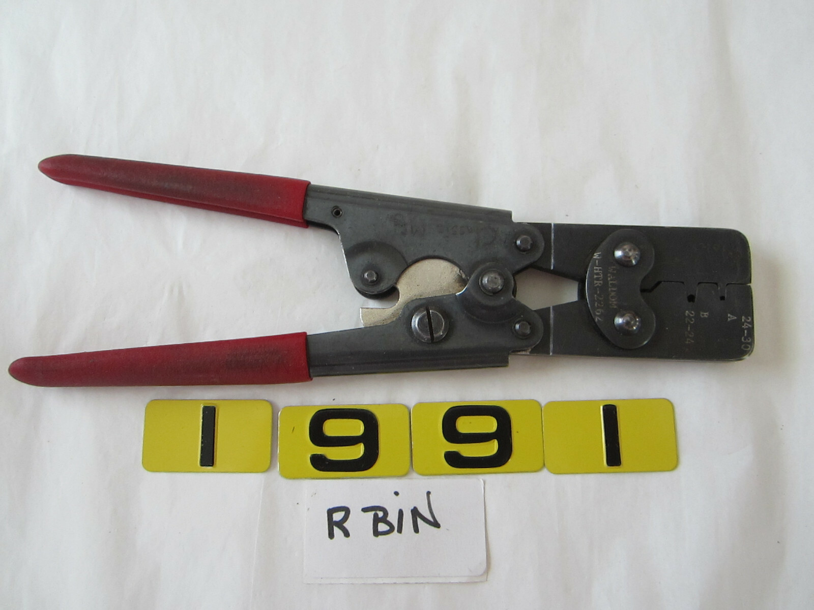WALDEN W-HTR-2262 CRIMP TOOL   USED             WHTR2262
