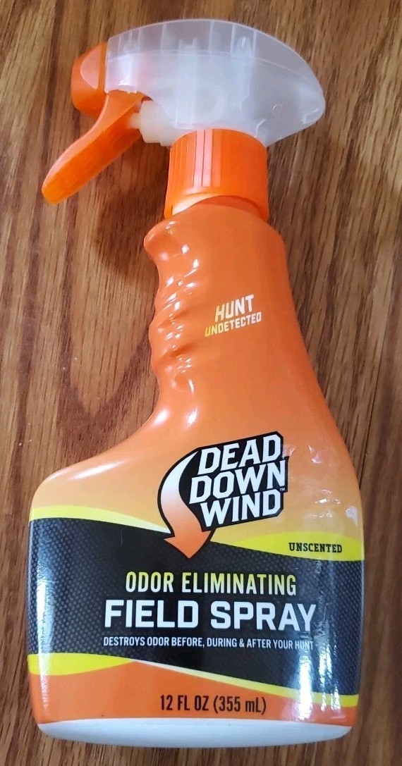 Dead Down Wind Odor Eliminating Field Spray  12fl Oz - Unscented New