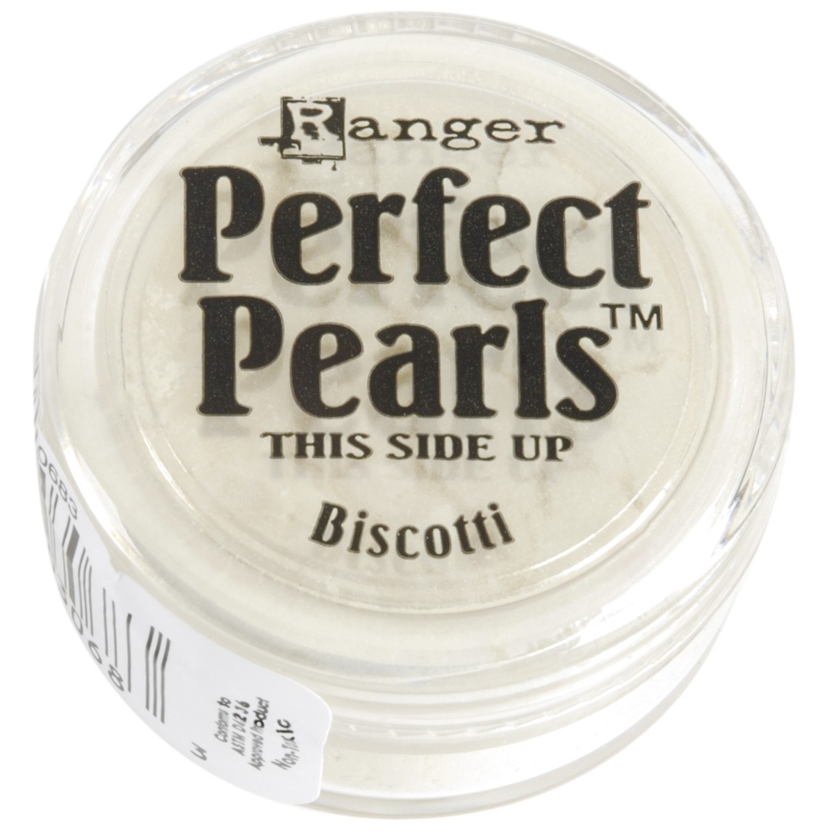 Ranger Perfect Pearls Pigment Powder .25oz-Biscotti - 6 Pack