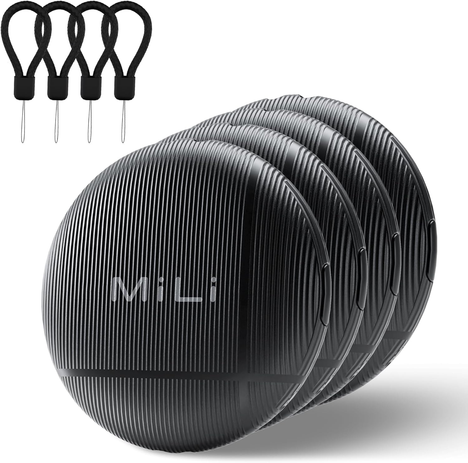 Mili Air Tags for Android 4-Pack, Bluetooth Tracker Tags for Google Find Hub. It