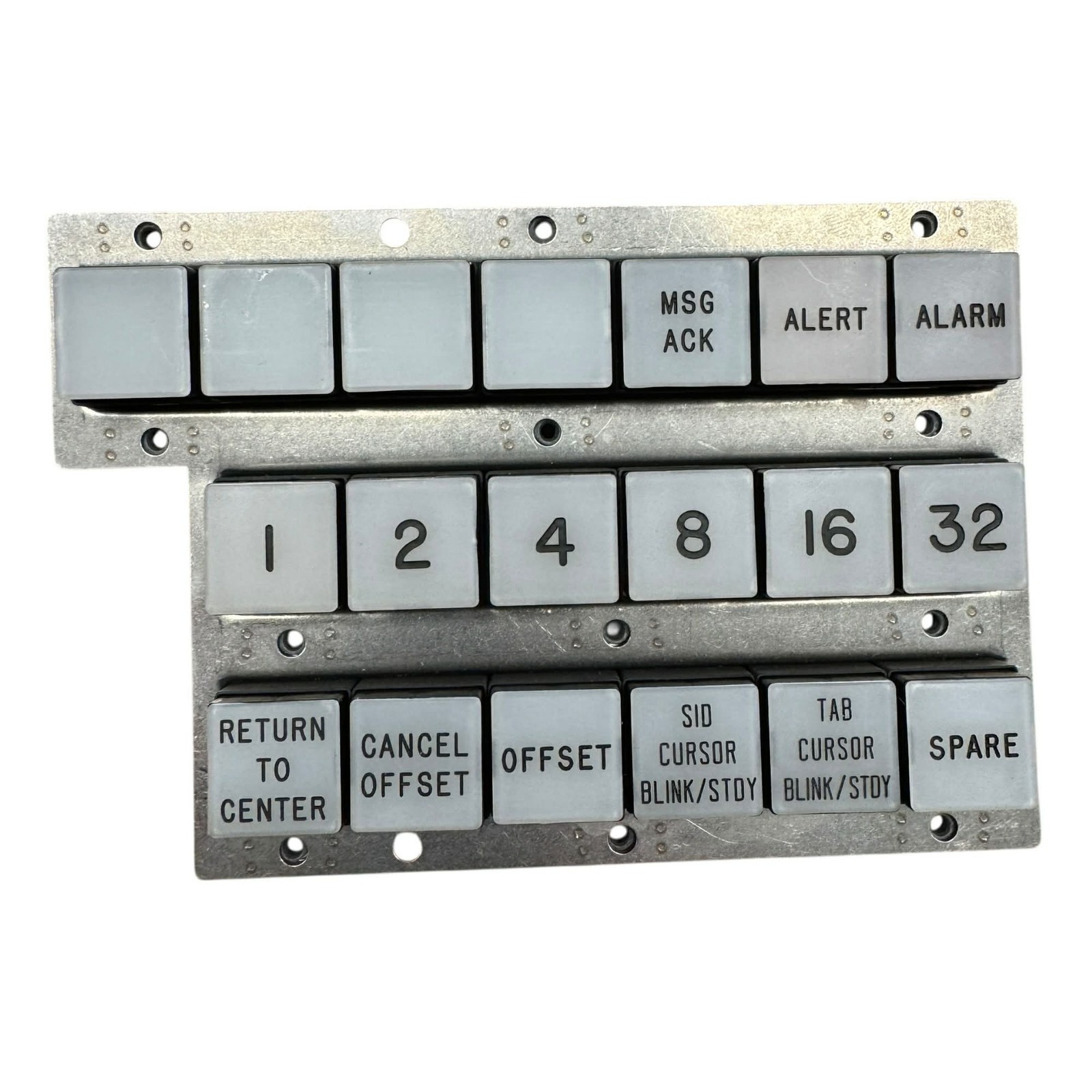 Annunciator Panel With Avionics Switches