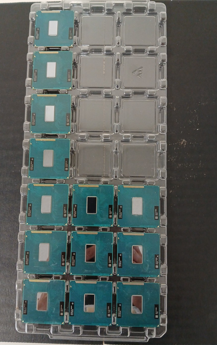 Lot of 13 Intel Core i5-3320M 2.6GHz/3.3GHz Turbo 3MB Socket G2 Dual Core SR0MX