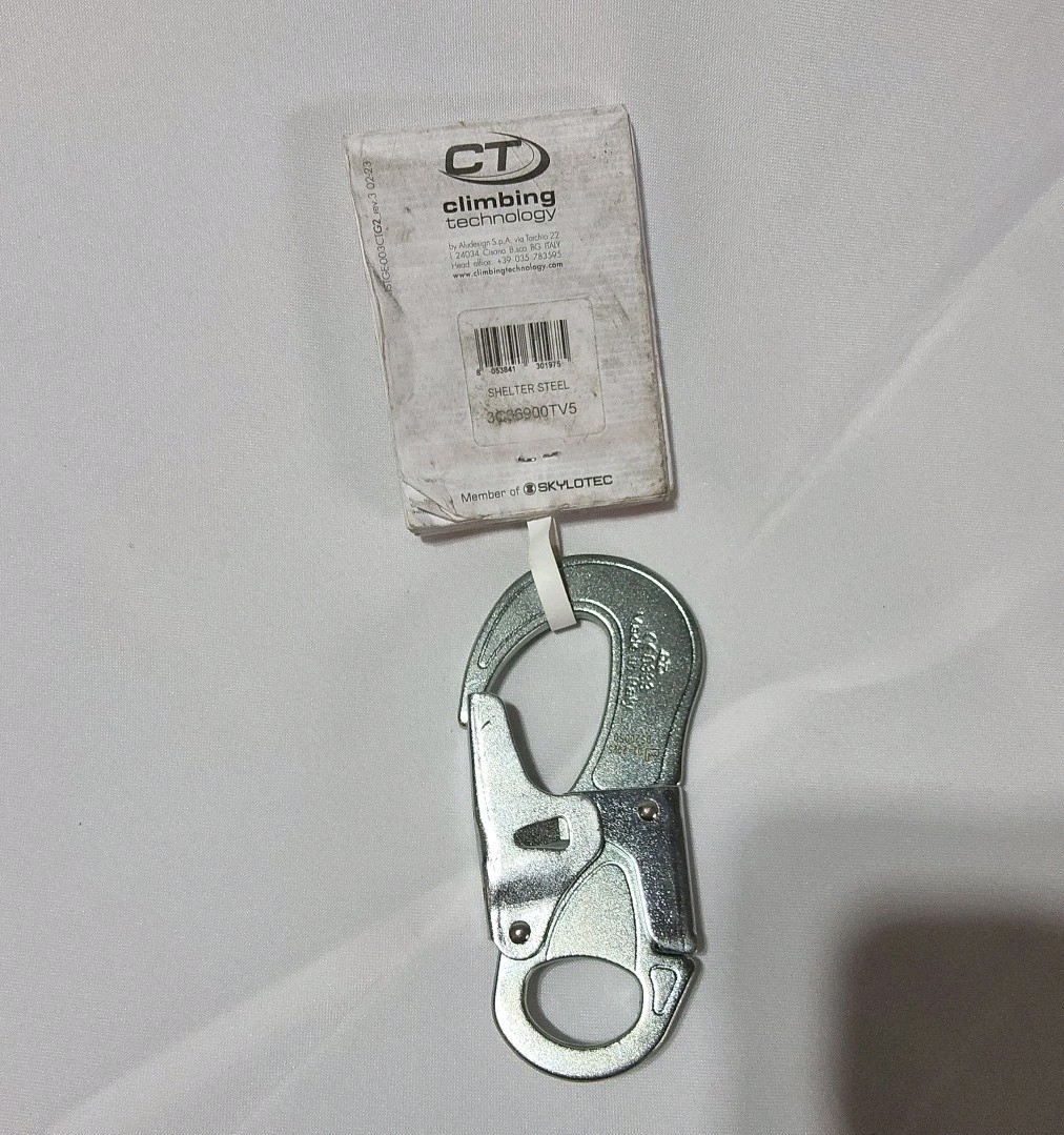 Climbing Technology KN25, Lanyard Snap Skyloctec Shelter Steel 3C36900TV5  3C369