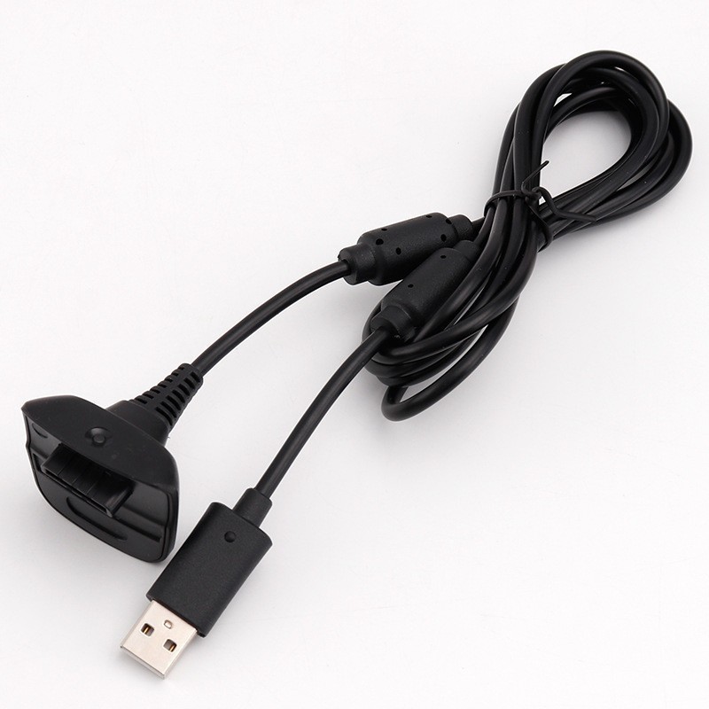 For Xbox 360 Wireless Controller USB Charging Cable Replacement Charger 1/2pcs
