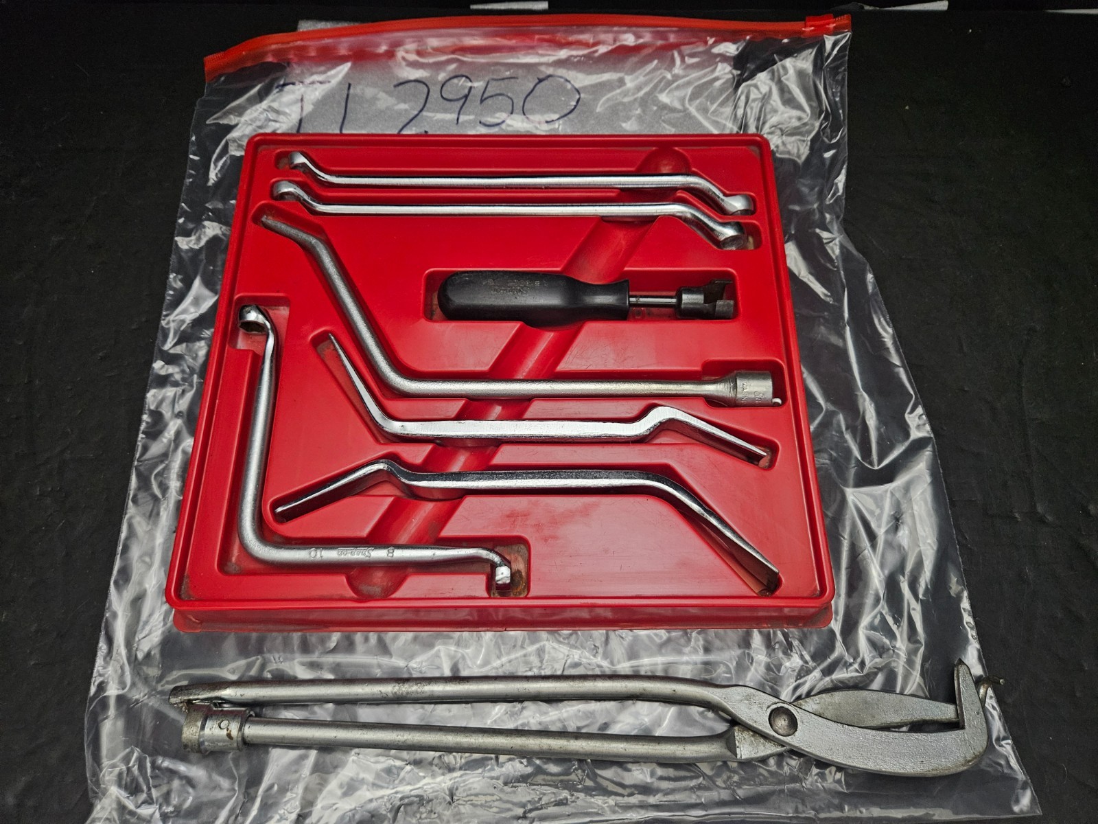 SNAP ON #BTK7A 7 PC SAE & METRIC GENERAL BRAKE SERVICE SET (TL2950)