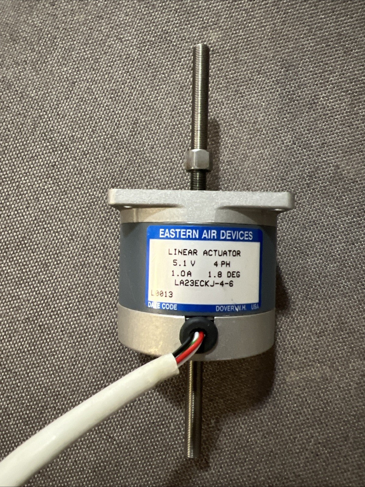 Eastern Air Devices LA23ECKJ-4-6 Linear Stepper Motor