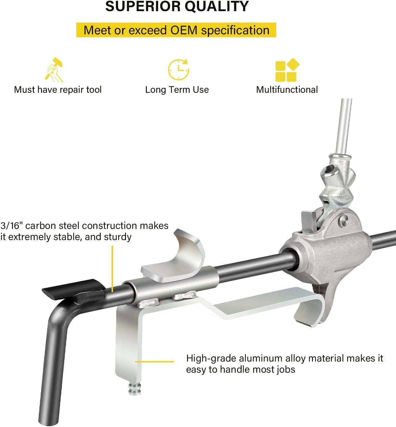 77043 Monkey-On-A-Stick Jack For Push, Pull, Align & Straighten Operation 55Inch