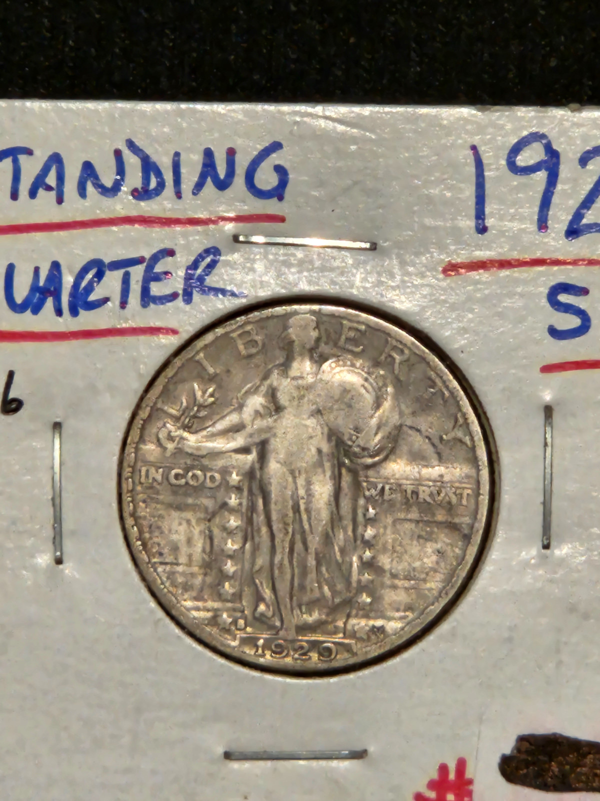 1929-S STANDING LIBERTY QUARTER