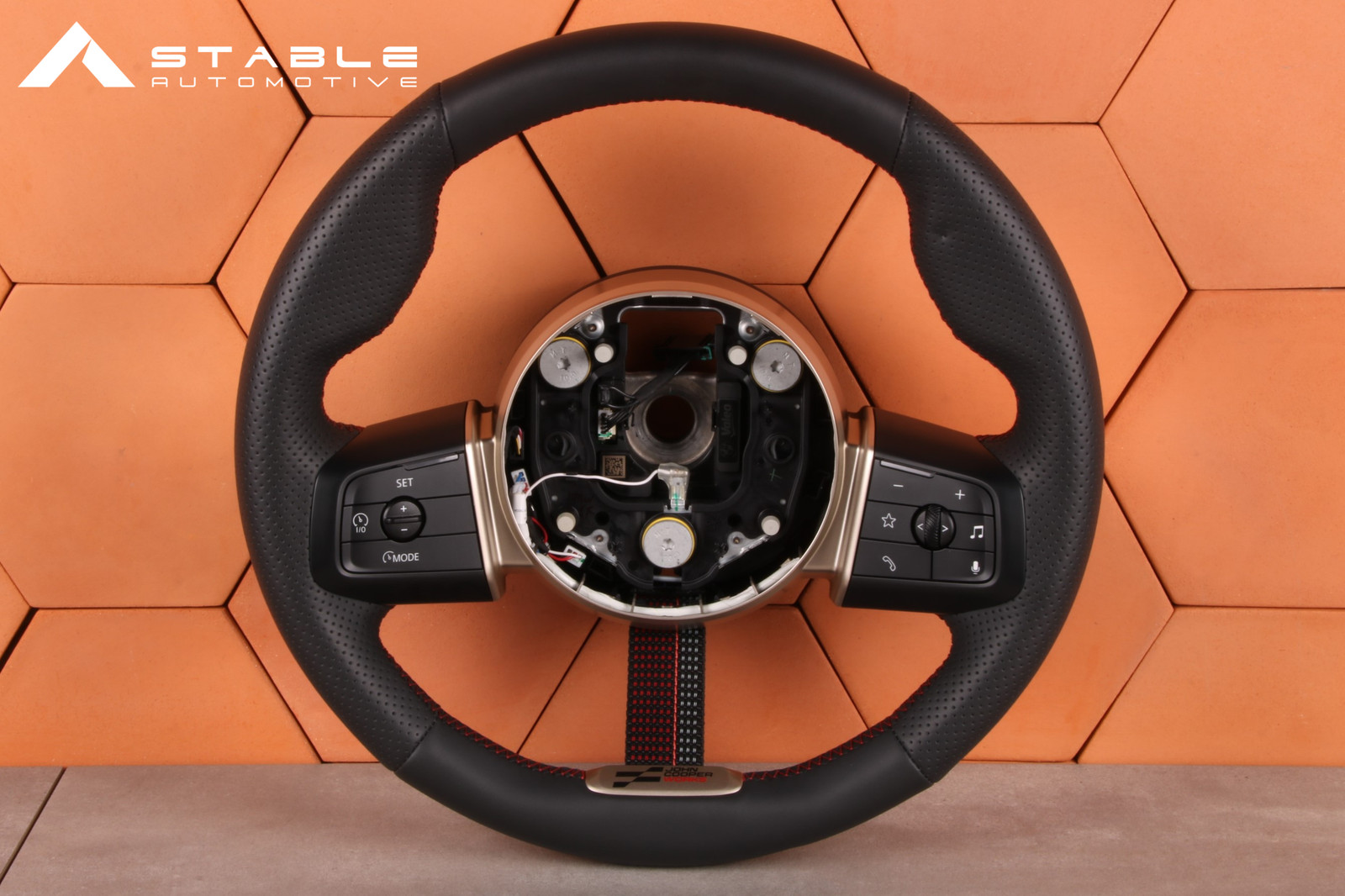 MINI J01 J05 ORIGINAL STEERING WHEEL SPORT JCW HEATED VIBRATION 10067 km !!!